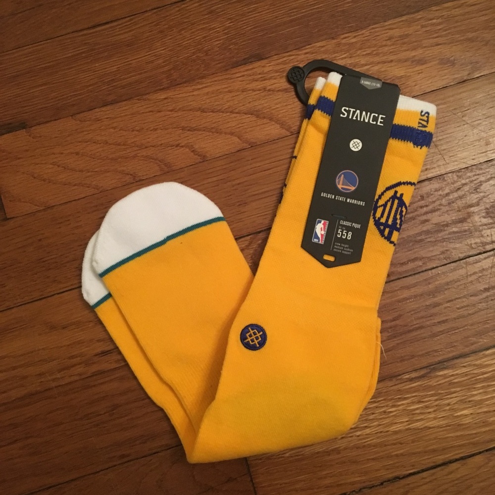 Stance Golden State Warriors NBA Crew Socks
